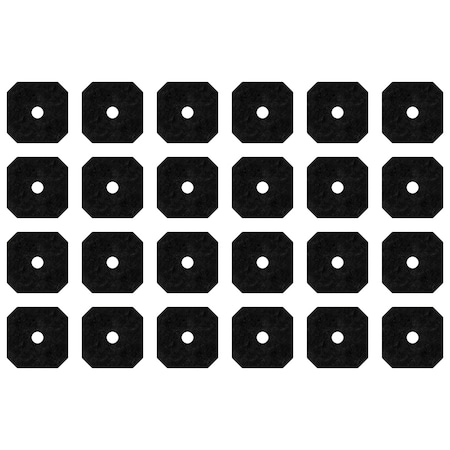 Simpson Strong-Tie Simpson Strong Tie APVDW56 Z-MAX, Black Powder-Coated Decorative Washer, 24PK APVDW56-24
